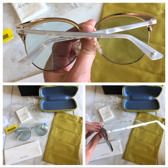 🔥NEW GUCCI CAT EYE SUNGLASSES 🔥 - Picture 2 of 16